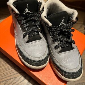 Nike Gray and Black Sneakers